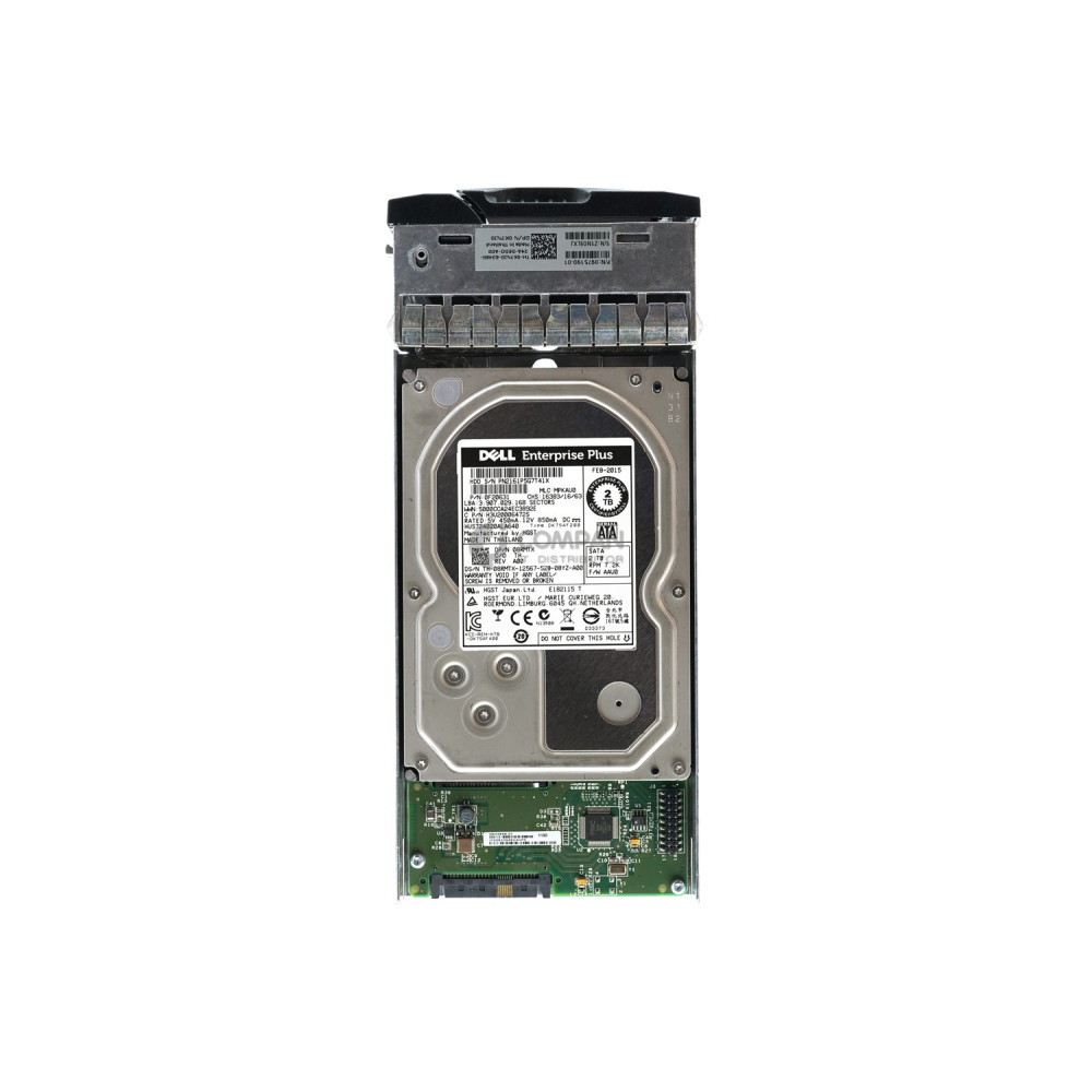 8RMTX DELL HDD 2TB 7.2K SATA 6G 3.5" LFF HOT-SWAP FOR DELL EQUALLOGIC